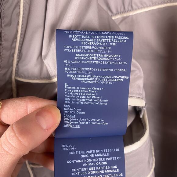 Herno Men's Quilted Goose Down Puffer Jacket Light Gray - Picture 6 of 6